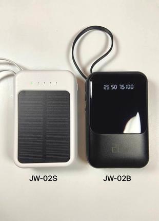 Павербанк power bank jw 20w 10000mah повербанк быстрая подзарядка умб