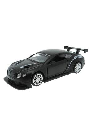 Детская автомодель bentley continental gt3 concept technodrive 250259 матовый черный