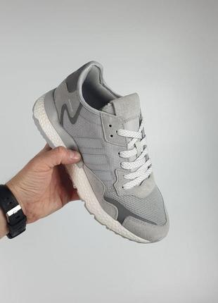 Кроссовки adidas nite jogger •grey• 41