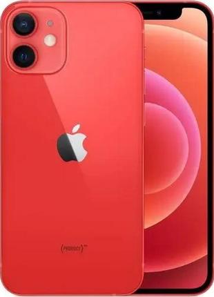 Смартфон apple iphone 12 64 gb red, 6.1" oled, refurbished