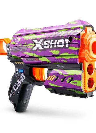 Бластер zuru x-shot skins flux crucifer, 8 патронів 36516j