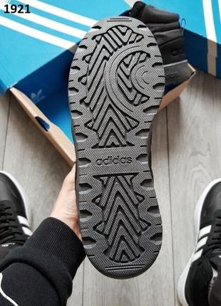 Зимние мужские кроссовки adidas ultra boost (чорні) термо3 фото