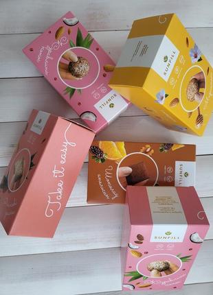 Натуральні цукерки sunfill "фінікові іриски" 150грам