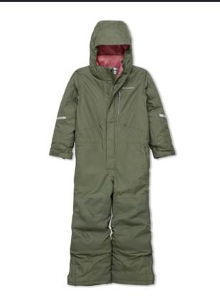 Комбинезон зимний мембранный утепленный термо оливковый columbia toddler buga ii suit (сша)