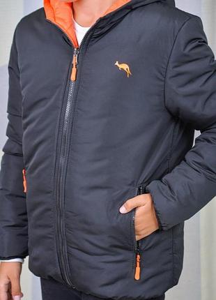 Куртка демисезонная двусторонняя