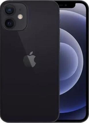 Смартфон apple iphone 12 128 gb black, 6.1" oled, refurbished