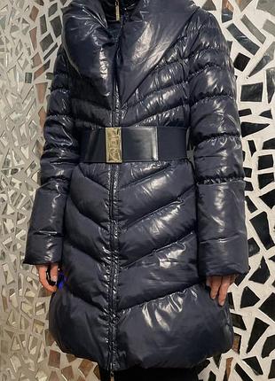 Elisabetta franchi celyn b icy пуховик пальто куртка зимняя на пухую женская 46 размер