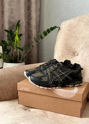 Кроссовки мужские asics gel kahana 8 khaki "gore-tex"