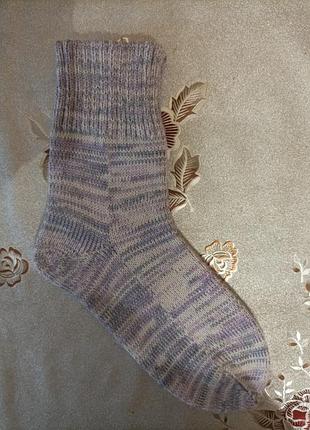 Женские шерстяные носки ручной работы
