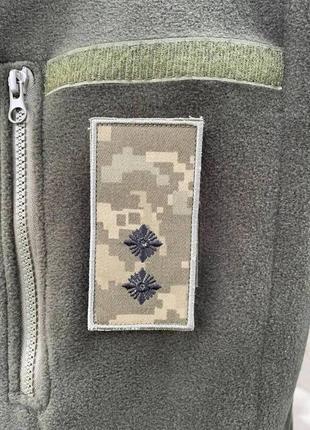 Погон лейтенант на липучке пиксель