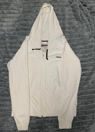 Винтажная женская кофта reebok кремового цвета