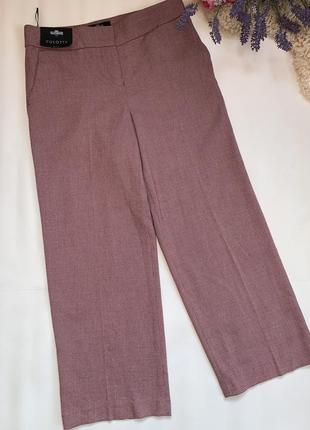 Стильні вкорочені брюки-кюлоти