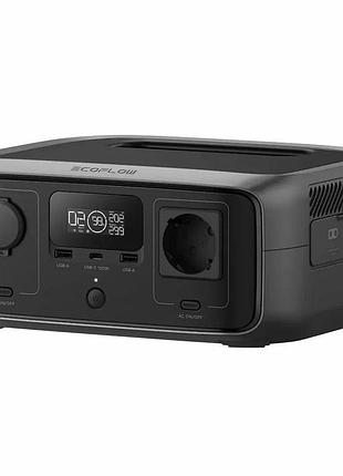 Портативна зарядна станція ecoflow river 3 plus 286 втч електростанція 600 вт lifepo4 ups