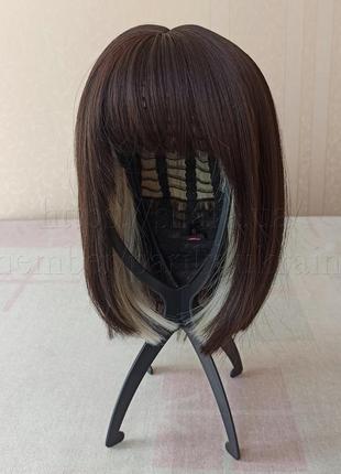 Новый короткий парик, каре, с чёлкой, термостойкая, парик