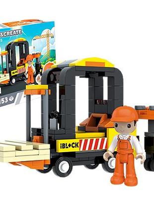 Конструктор kids hits iblock junior kh53/002/3 153 діт, короб. 24*6*16см