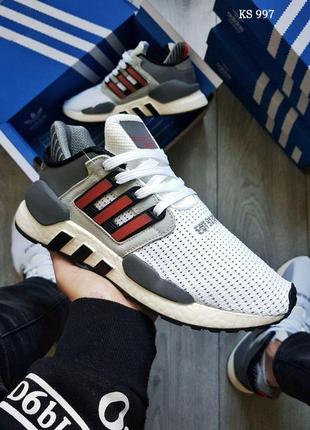 Кросівки adidas equipment (серо/красные)
