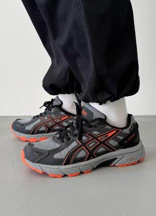 Кроссовки asics mulher gel-venture 6 grey/orange gore-tex