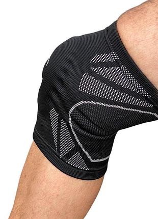Суппорт колена черно-серый размер s st-2592-s