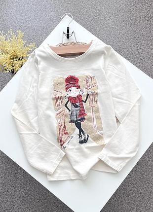 Кофта реглан с куколкой