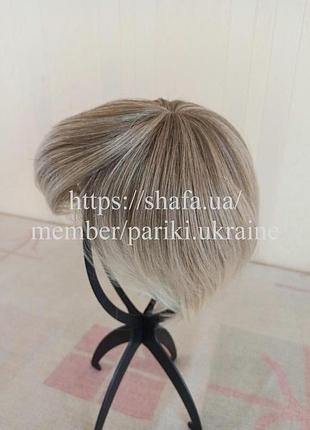 Короткий парик, боб, новенький, с чёлкой, термостойкий парик