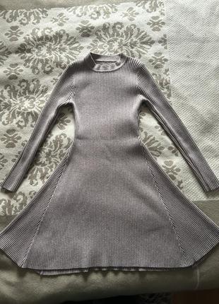 Сукня в рубчик