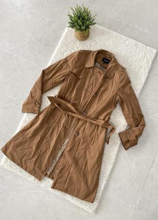 Тренч плащ бежевий debenhams m/l
