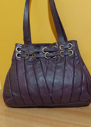 Женская кожаная сумка hempton
