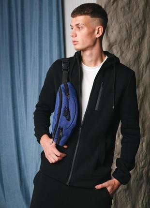 Бананка nike синій меланж