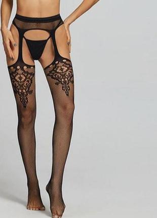 🌟сексуальное белье, чулки в сетку, с доступом🍓