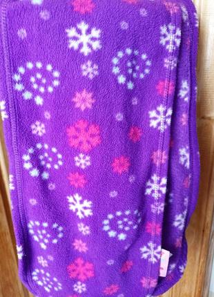 Теплий шарф дівчинці  на 1-10 років