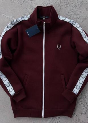 Чоловіча кофта fred perry лампас3 фото