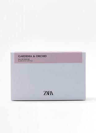 Набор парфюма zara gardenia & orchid 30 ml