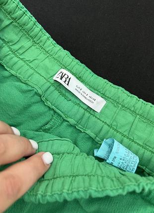 Зелені шорти zara 3