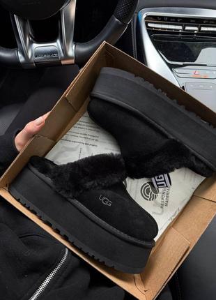 Угги уггі угг ugg funkette slipper chestnut blak