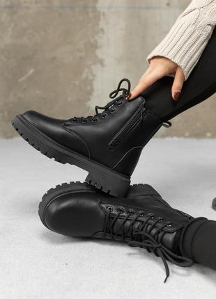 Кожаные ботинки martins black