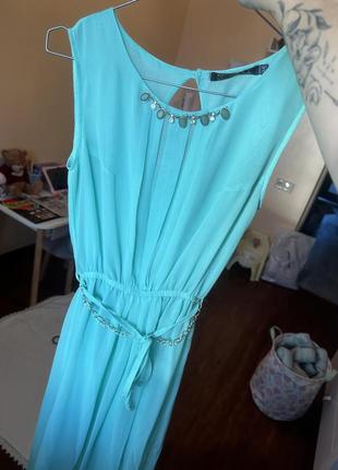 Платье длинное