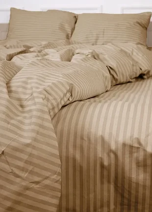 Набор постельного белья в полоску
