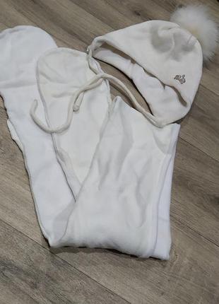 Набор 2в1 шапка+шарф