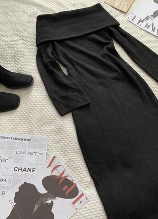Сукня міді h&m,з розпіркою