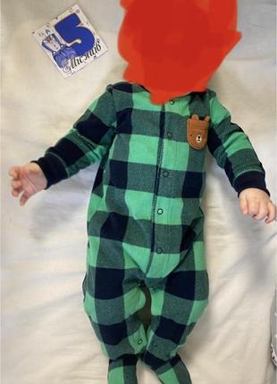 Человечек флисовый carters 2