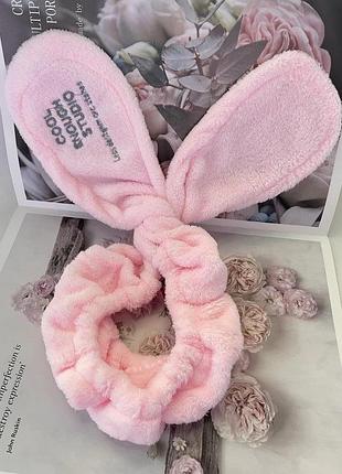 Пов'язка на волосся з вушками cool enough studio косметична probeauty