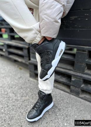 11154⚜️кроссовки зима в искусственной коже и водоотталкивающей плащевки утеплены мехом