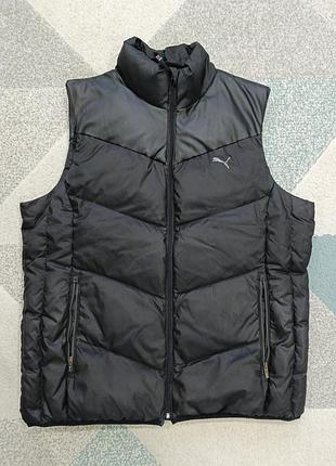 Пуховик жилетка puma xl xxl