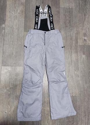 Зимові гірськолижні штани комбінезон 152