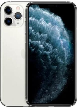 Смартфон apple iphone 11 pro max 256gb silver, 12 міс.