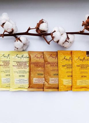 Маски для глибокого зволоження shea moisture, 57 гр