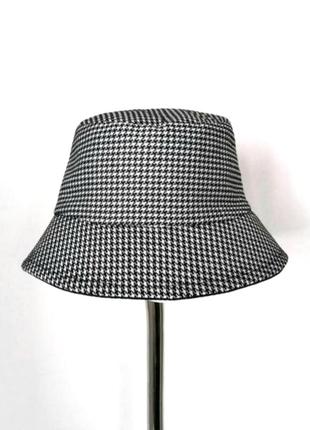 Нова, тепла, двостороння панама " гусяча лапка" (вовна) ручної роботи