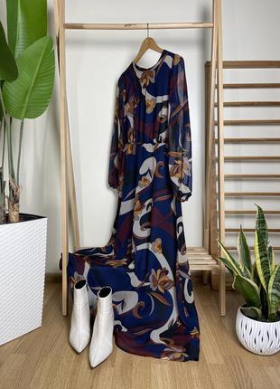 Неймовірно красива максі шифонова сукня