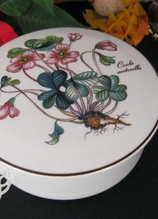 Очаровательная шкатулка емкость! botanica! villeroy&boch!люксембург!