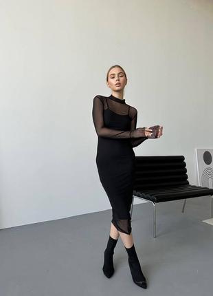 Элегантное платье двойника